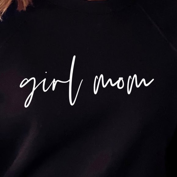 GIRL Mom Sweatshirt | Mom Sweatshirt - Picture 2 of 3